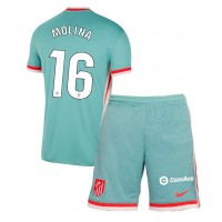 Atletico Madrid Nahuel Molina #16 Replica Away Minikit 2024-25 Short Sleeve (+ pants)